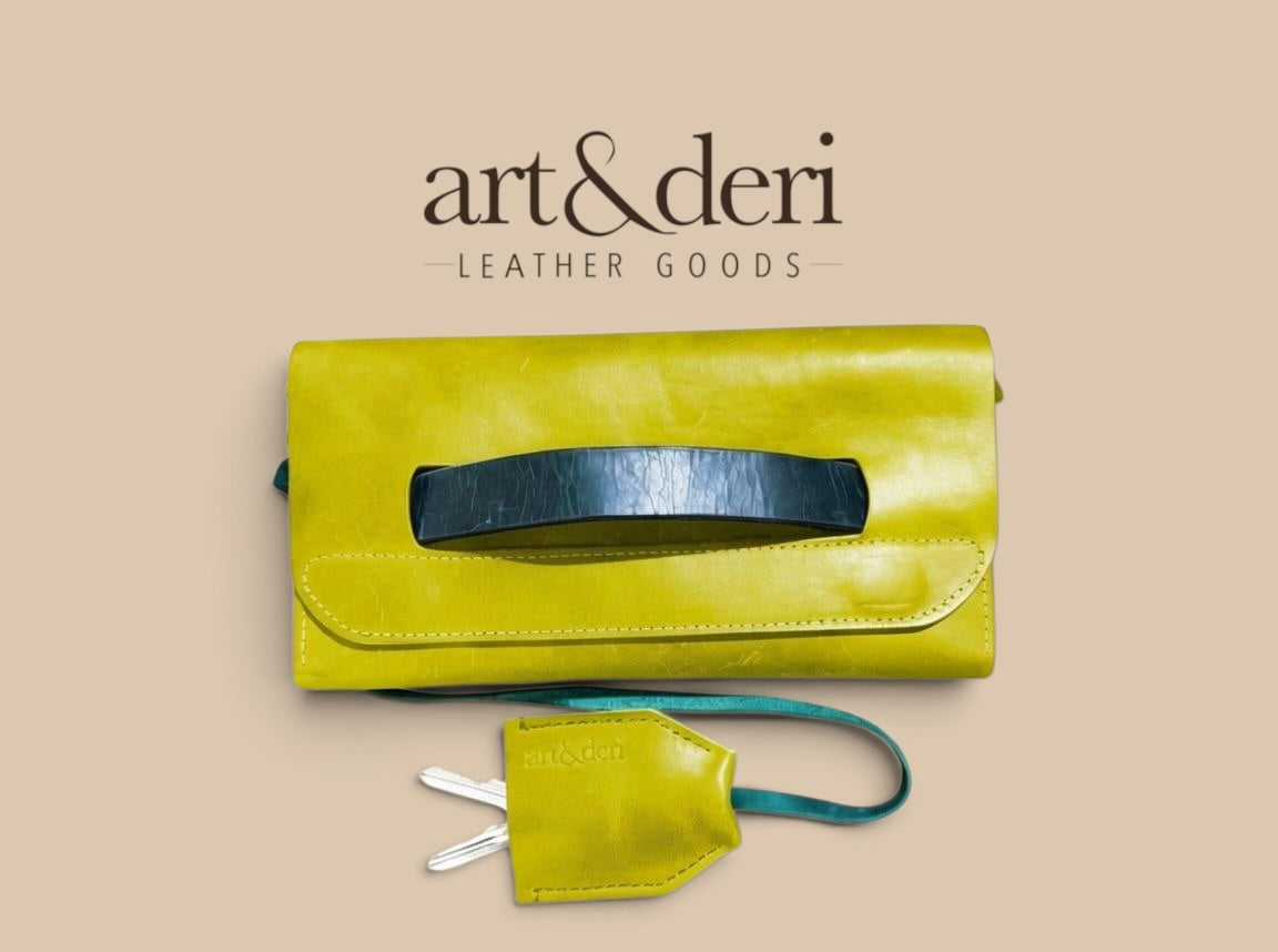 Clutch Çanta Rota | Hakiki Deri | art&deri