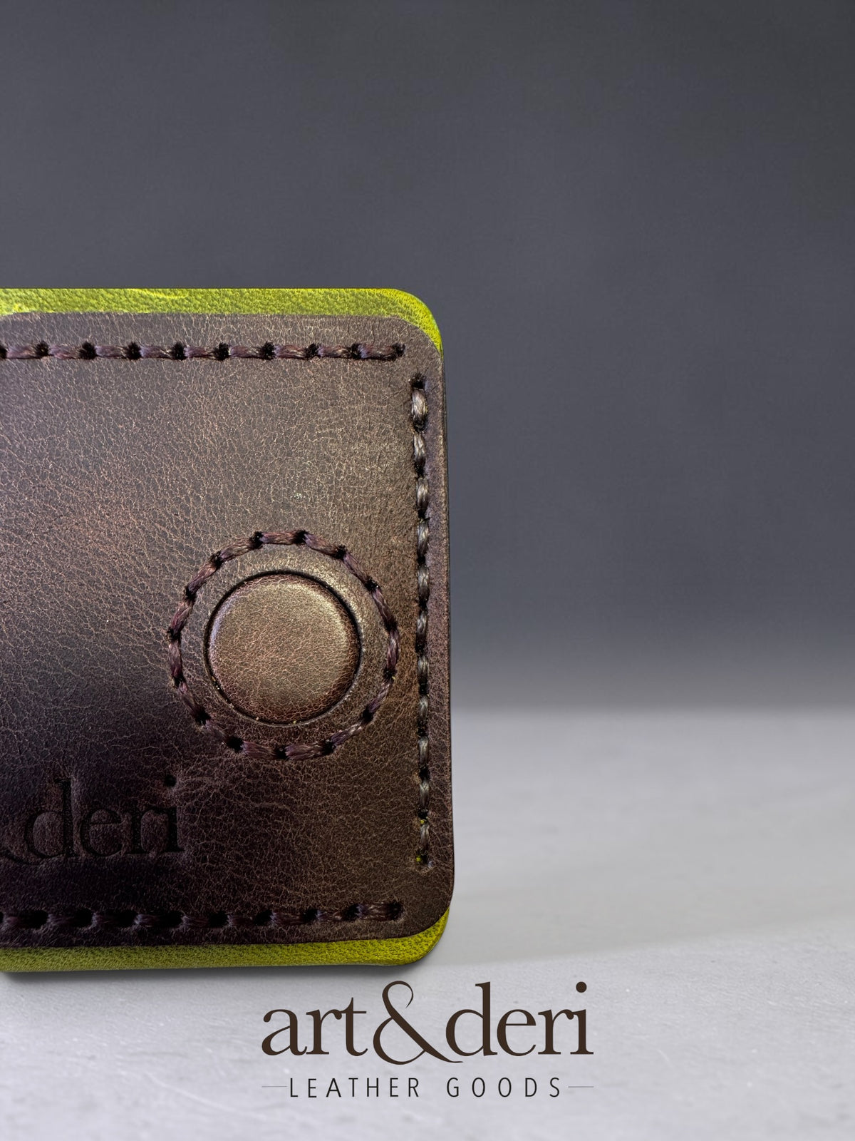 Cüzdan Rota | Hakiki Deri Bifold Cüzdan