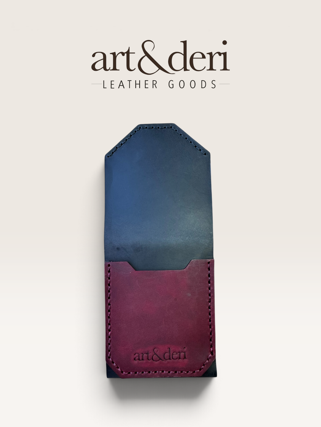 D Cüzdan | Hakiki Deri Minimalist Cüzdan | art&deri