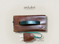 Clutch Tasche Rota | Echtes Leder | art&deri