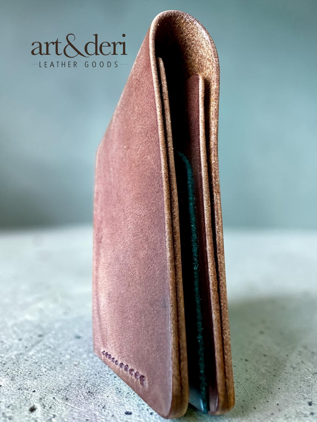 Cüzdan Rota | Hakiki Deri Bifold Cüzdan