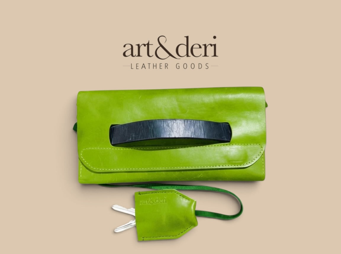 Clutch Çanta Rota | Hakiki Deri | art&deri