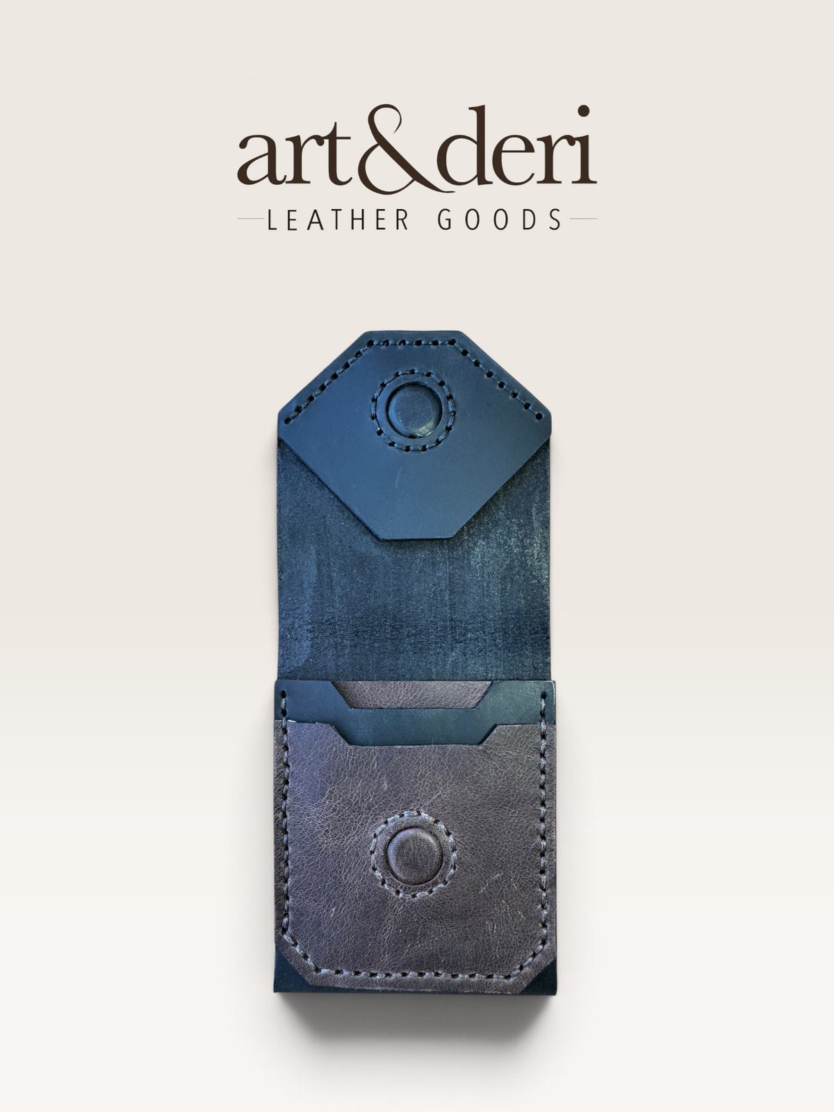 D Cüzdan | Hakiki Deri Minimalist Cüzdan | art&deri