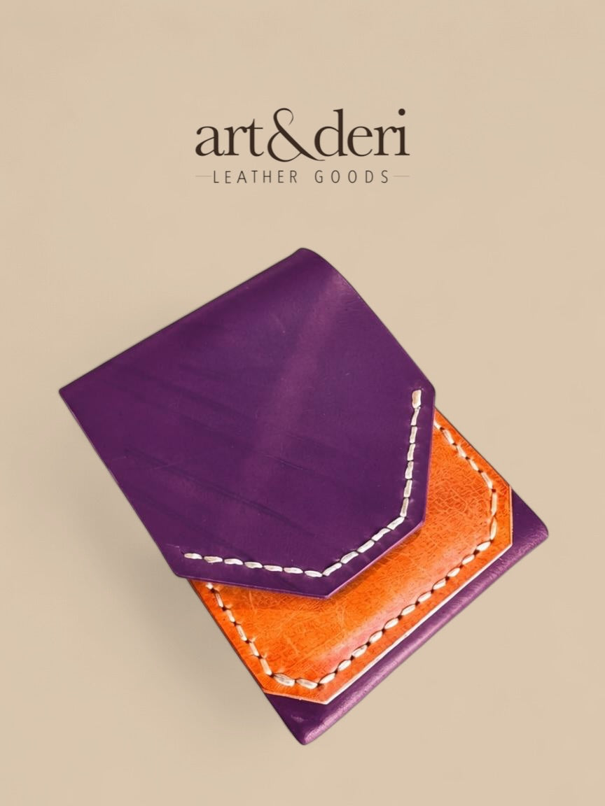 D Cüzdan | Hakiki Deri Minimalist Cüzdan | art&deri