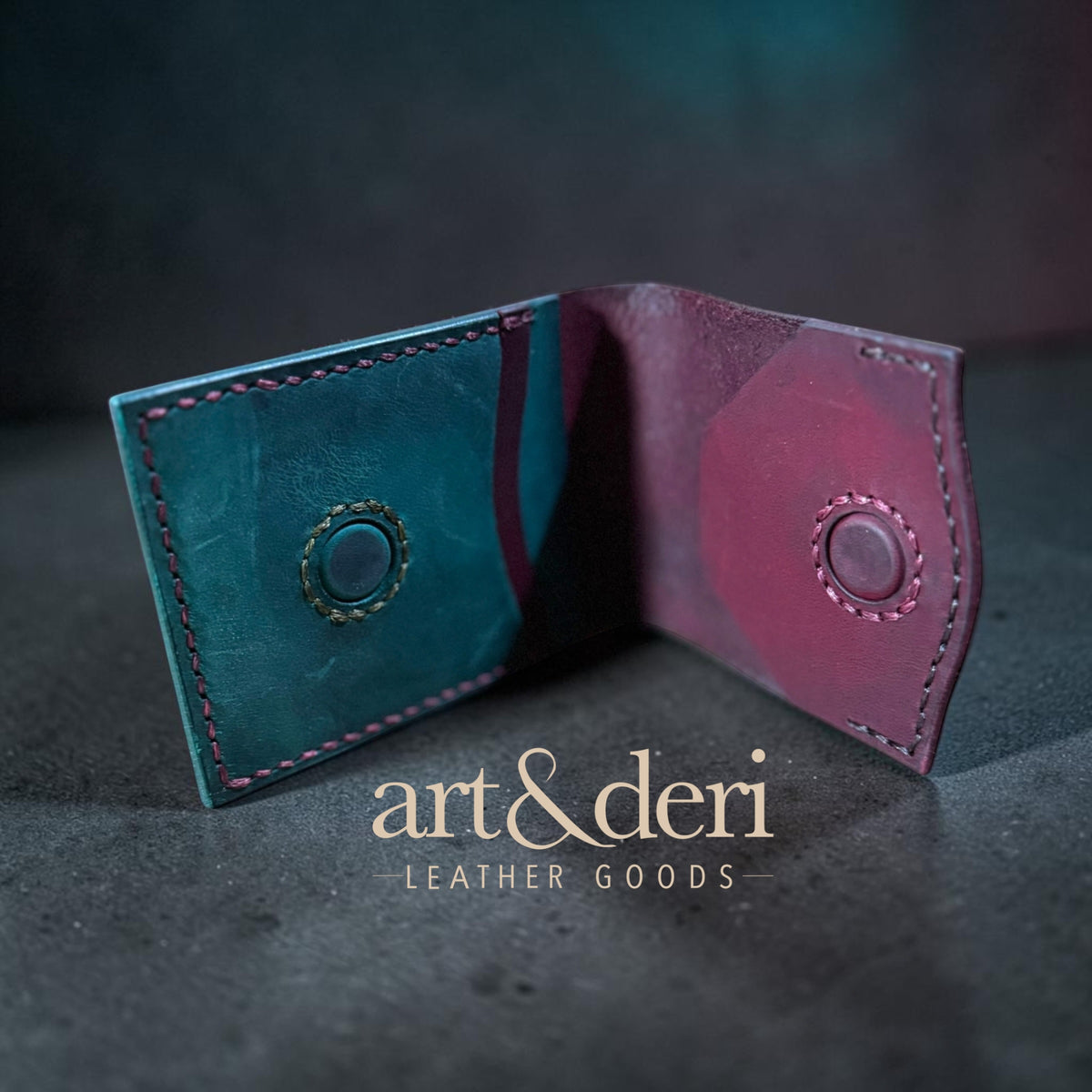 B Cüzdan | Hakiki Deri Bifold Cüzdan | art&deri