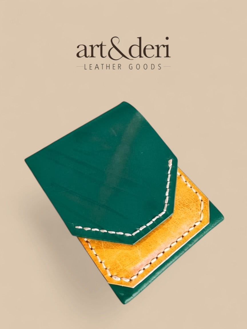 D Cüzdan | Hakiki Deri Minimalist Cüzdan | art&deri