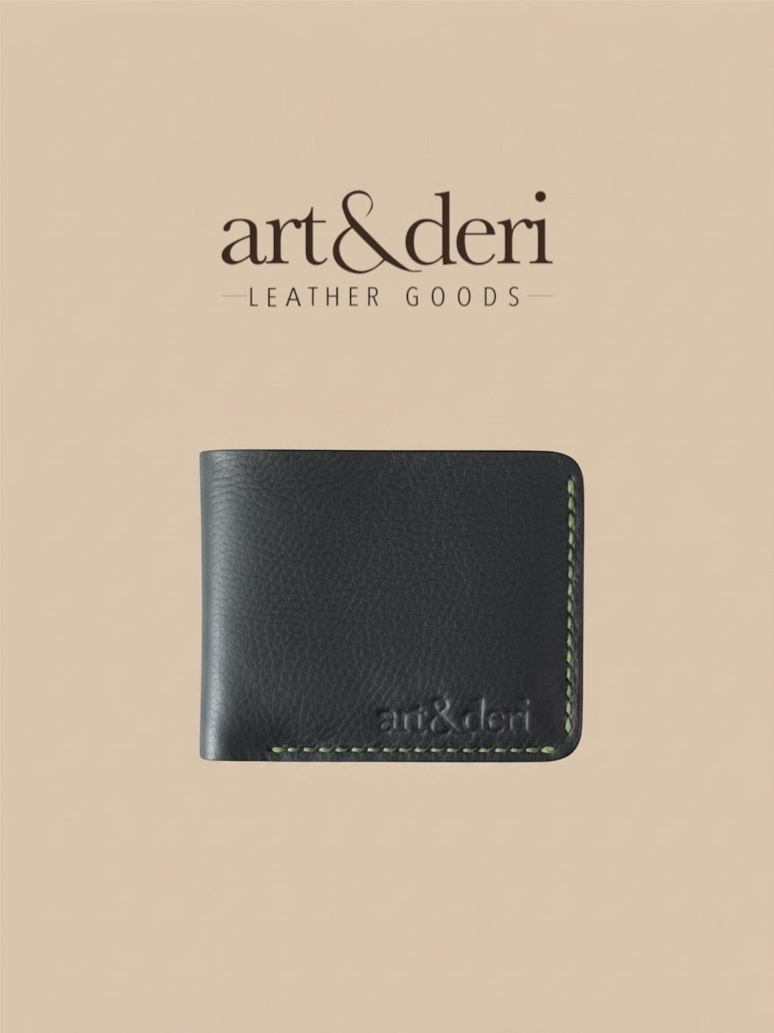 Cüzdan Rota | Hakiki Deri Bifold Cüzdan