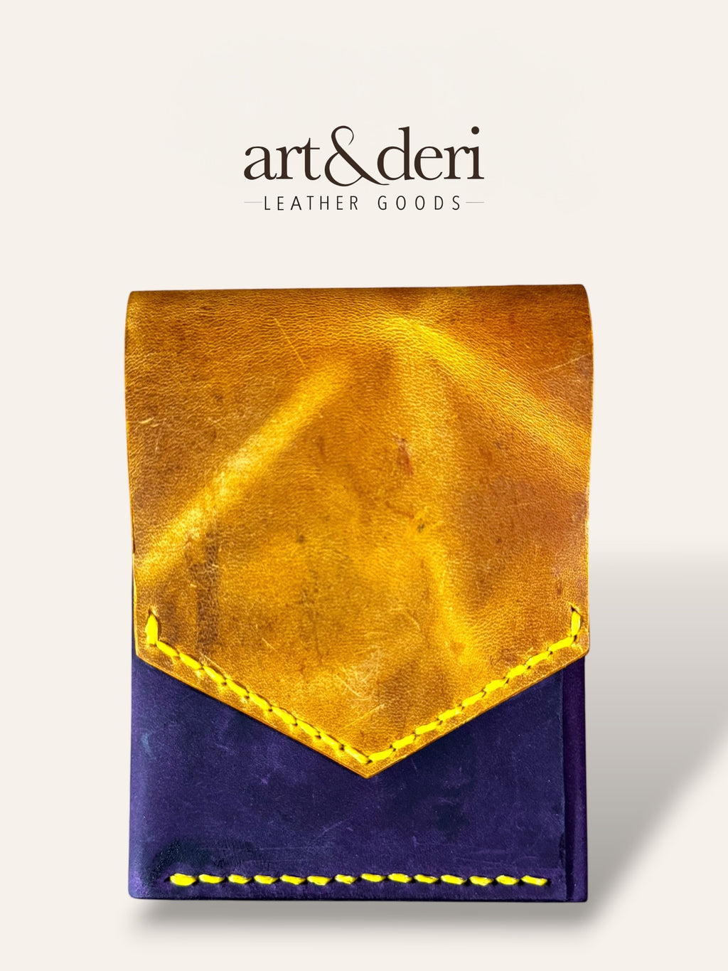C Cüzdan | Minimalist Hakiki Deri Cüzdan | art&deri