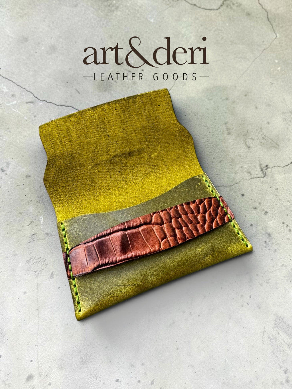 A Kart sahibi | El Yapımı Deri | art&deri