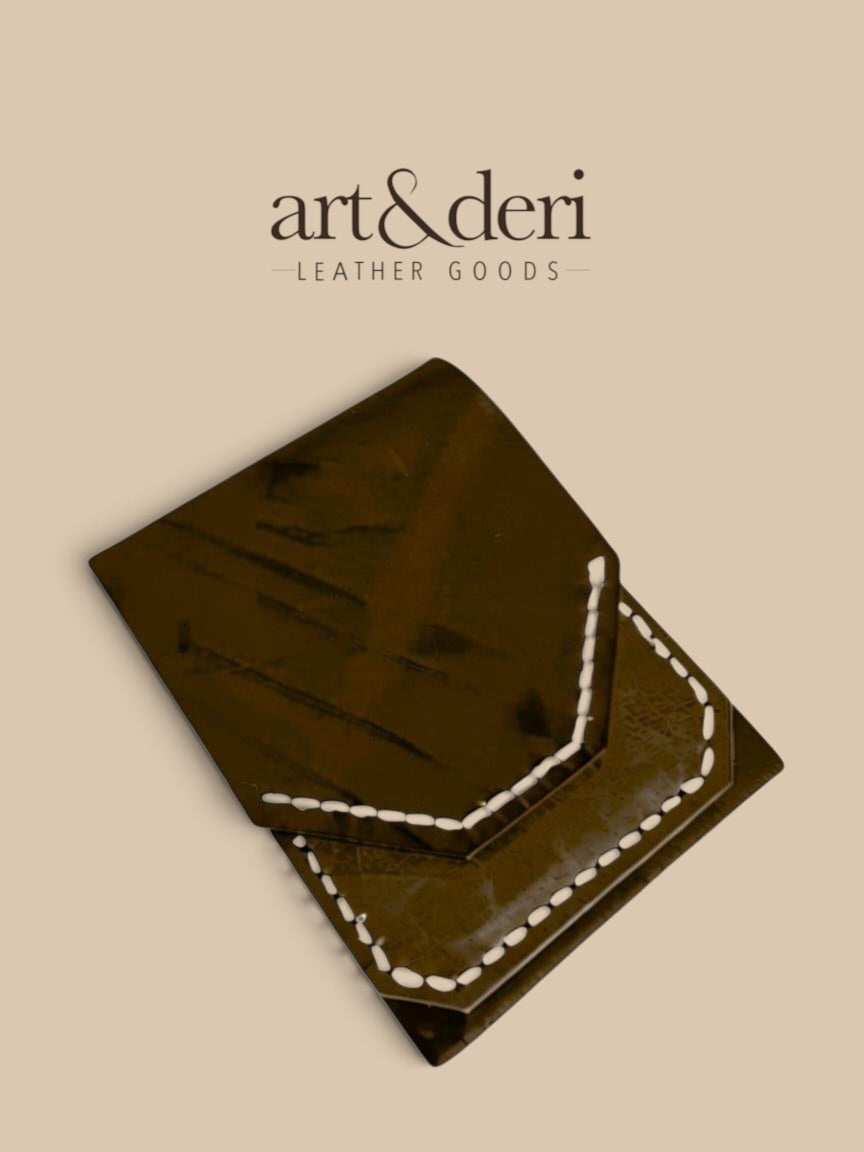 D Cüzdan | Hakiki Deri Minimalist Cüzdan | art&deri