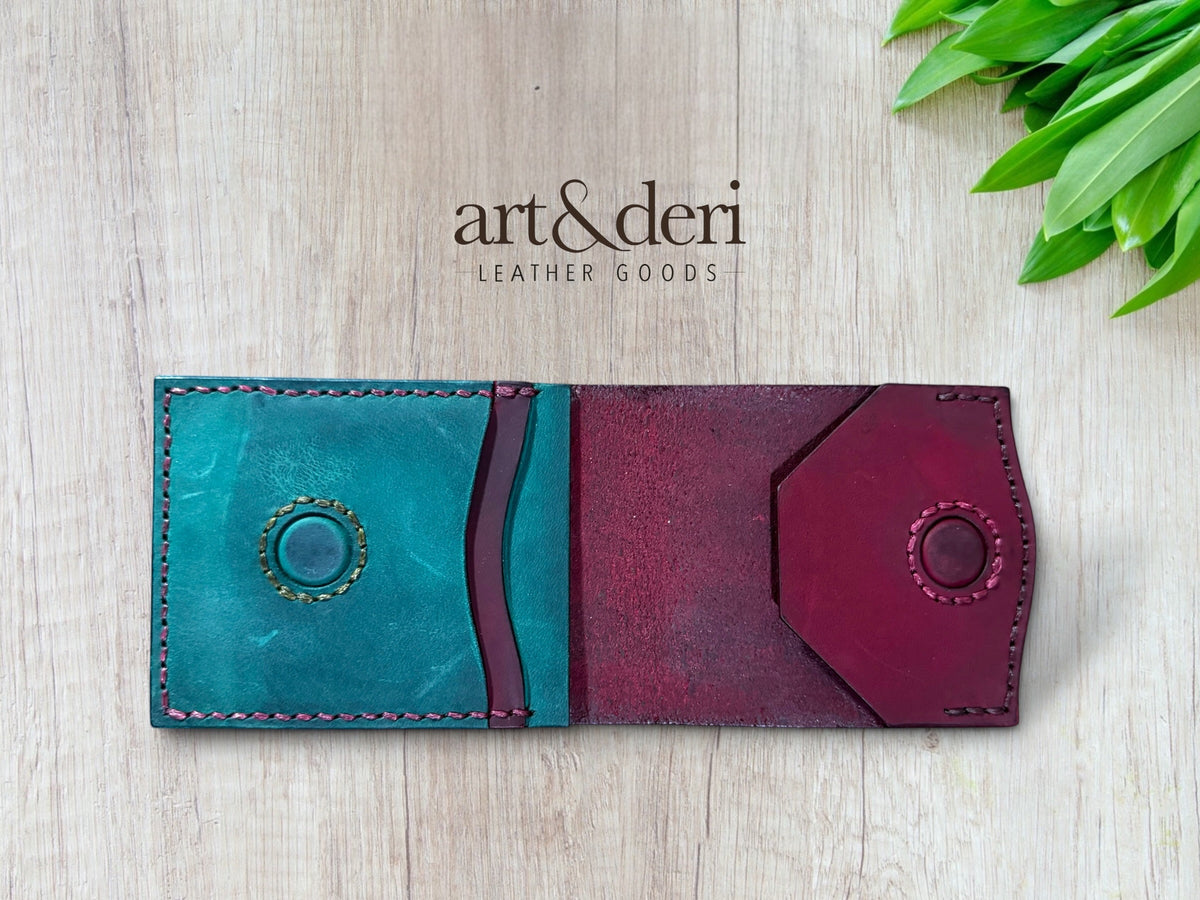 B Cüzdan | Hakiki Deri Bifold Cüzdan | art&deri