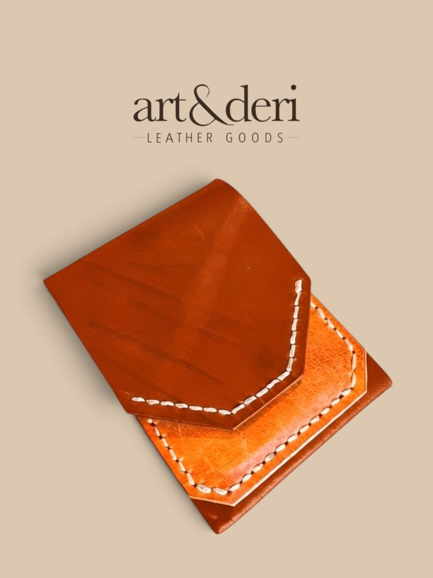 D Cüzdan | Hakiki Deri Minimalist Cüzdan | art&deri