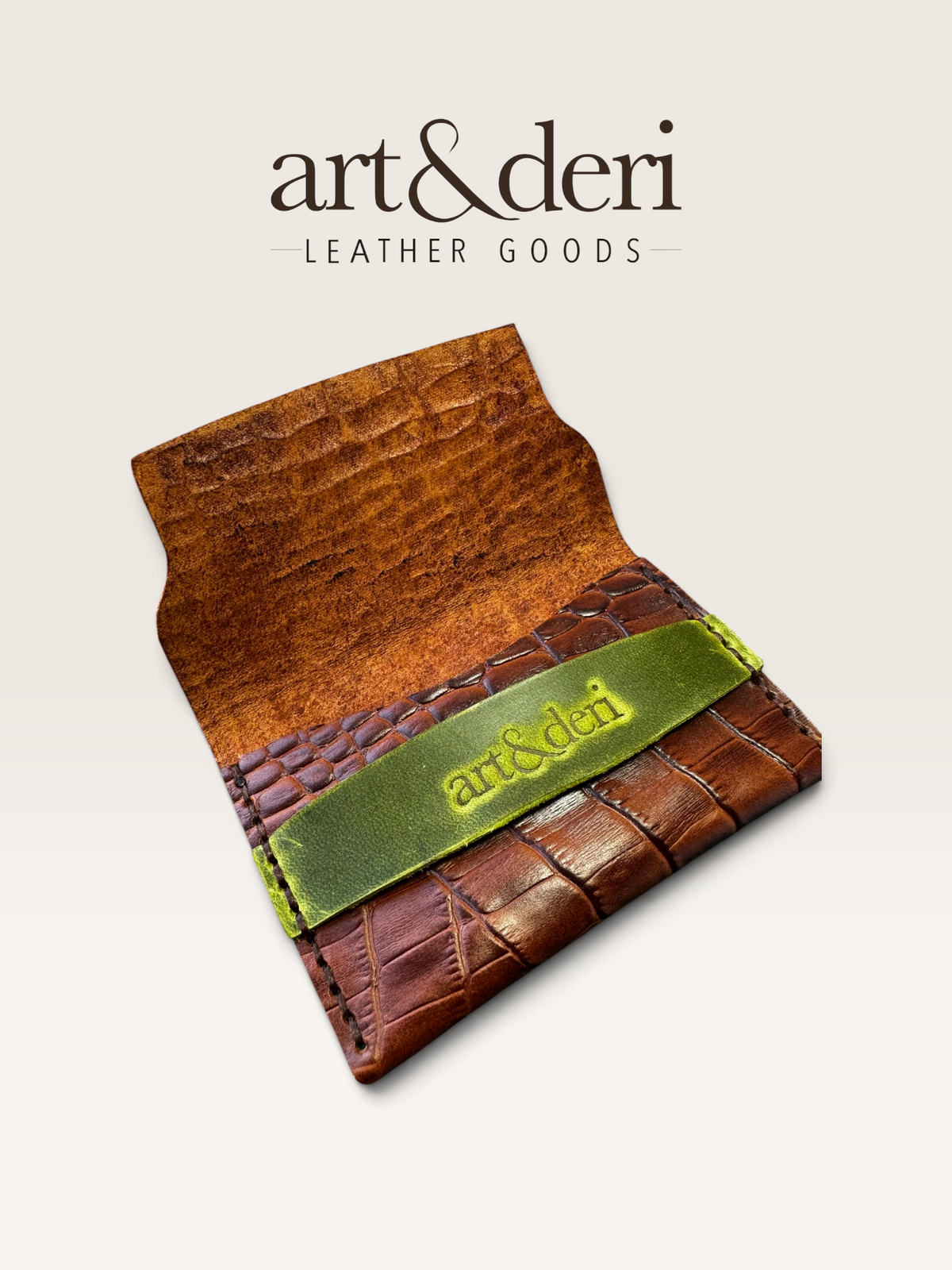 A Kart sahibi | El Yapımı Deri | art&deri