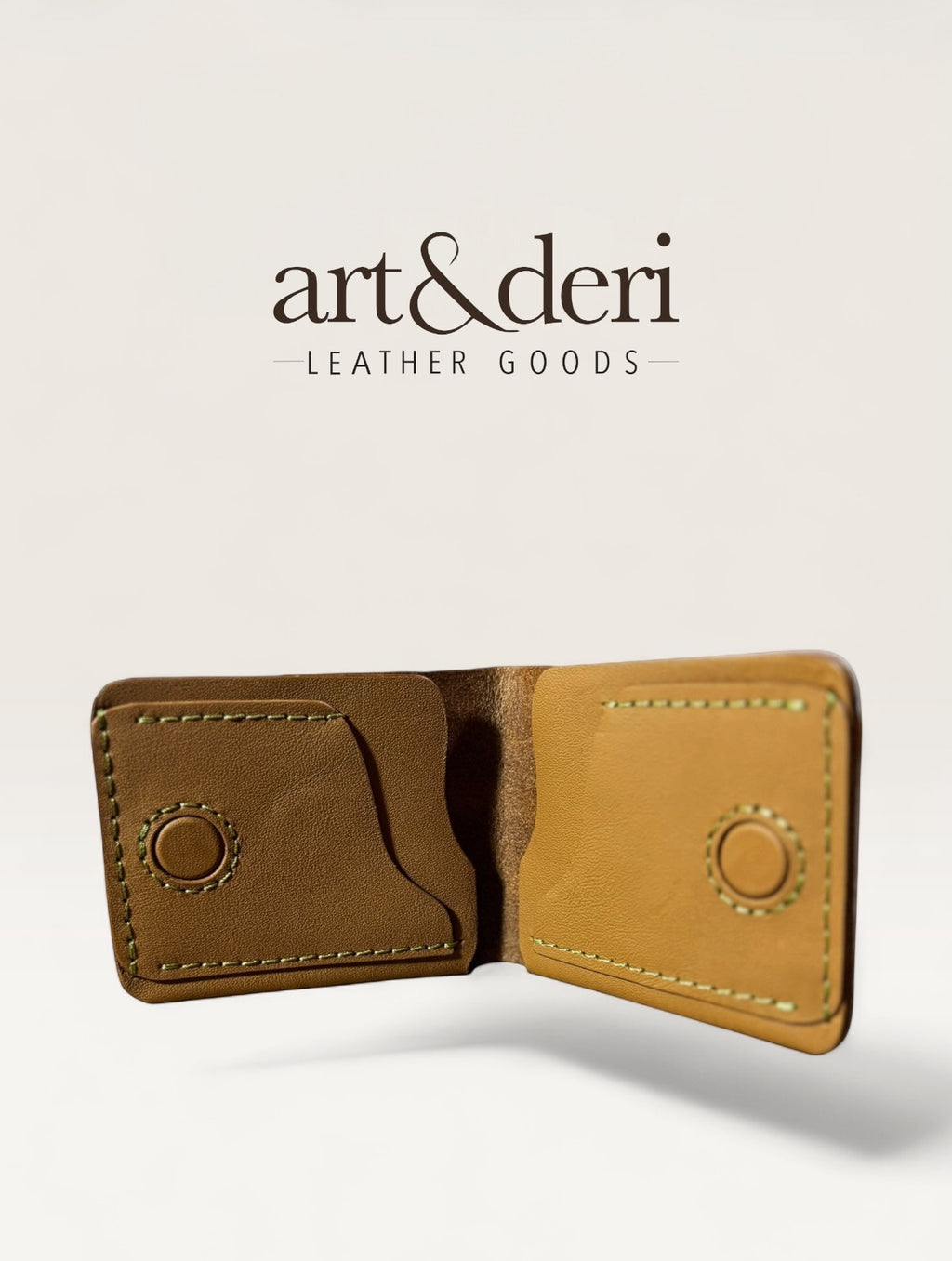 Cüzdan Rota | Hakiki Deri Bifold Cüzdan