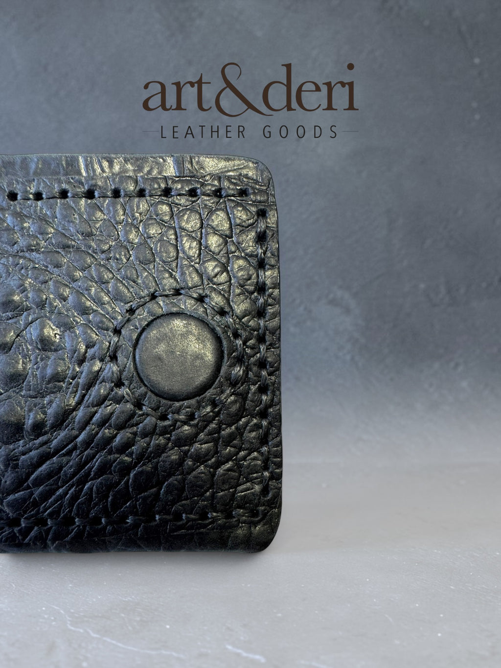 Cüzdan Rota | Hakiki Deri Bifold Cüzdan
