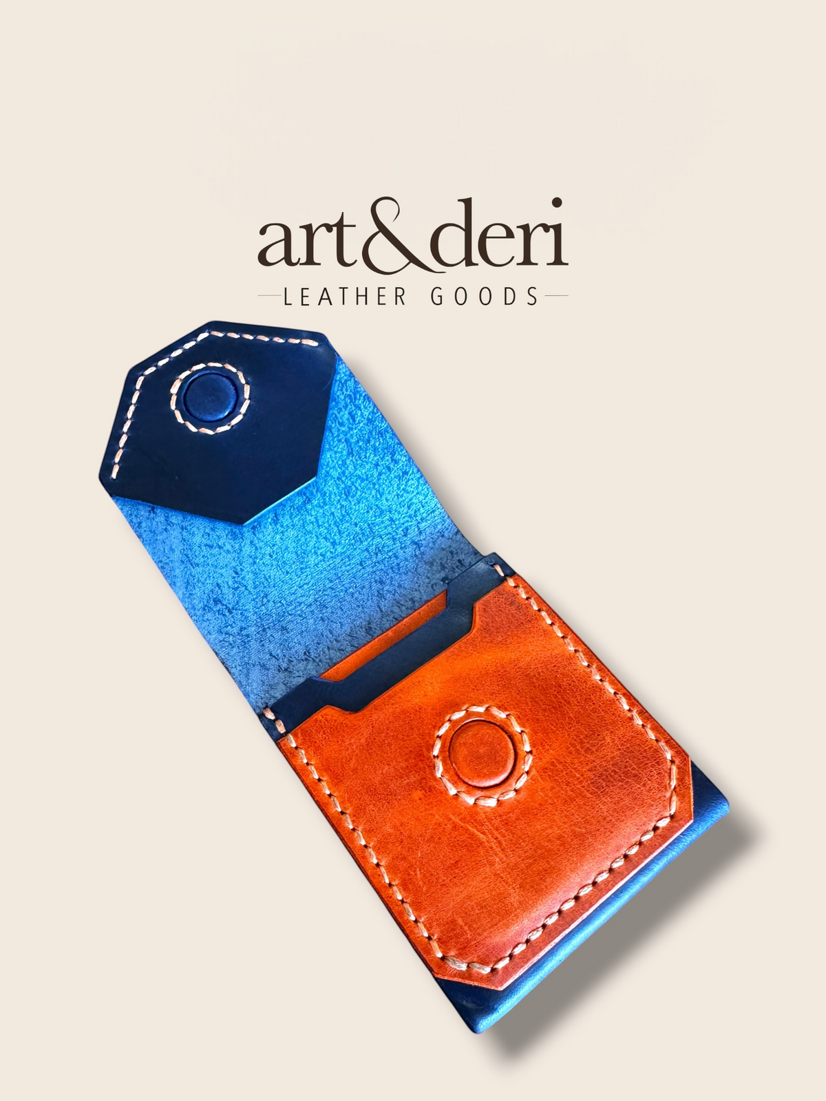 D Cüzdan | Hakiki Deri Minimalist Cüzdan | art&deri