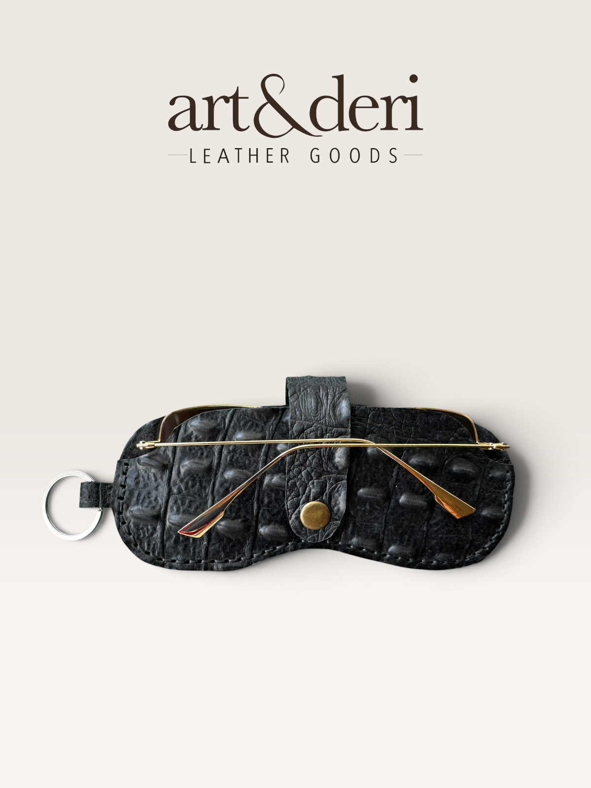 güneş gözlüğü kılıfı | El Yapımı Deri | art&deri