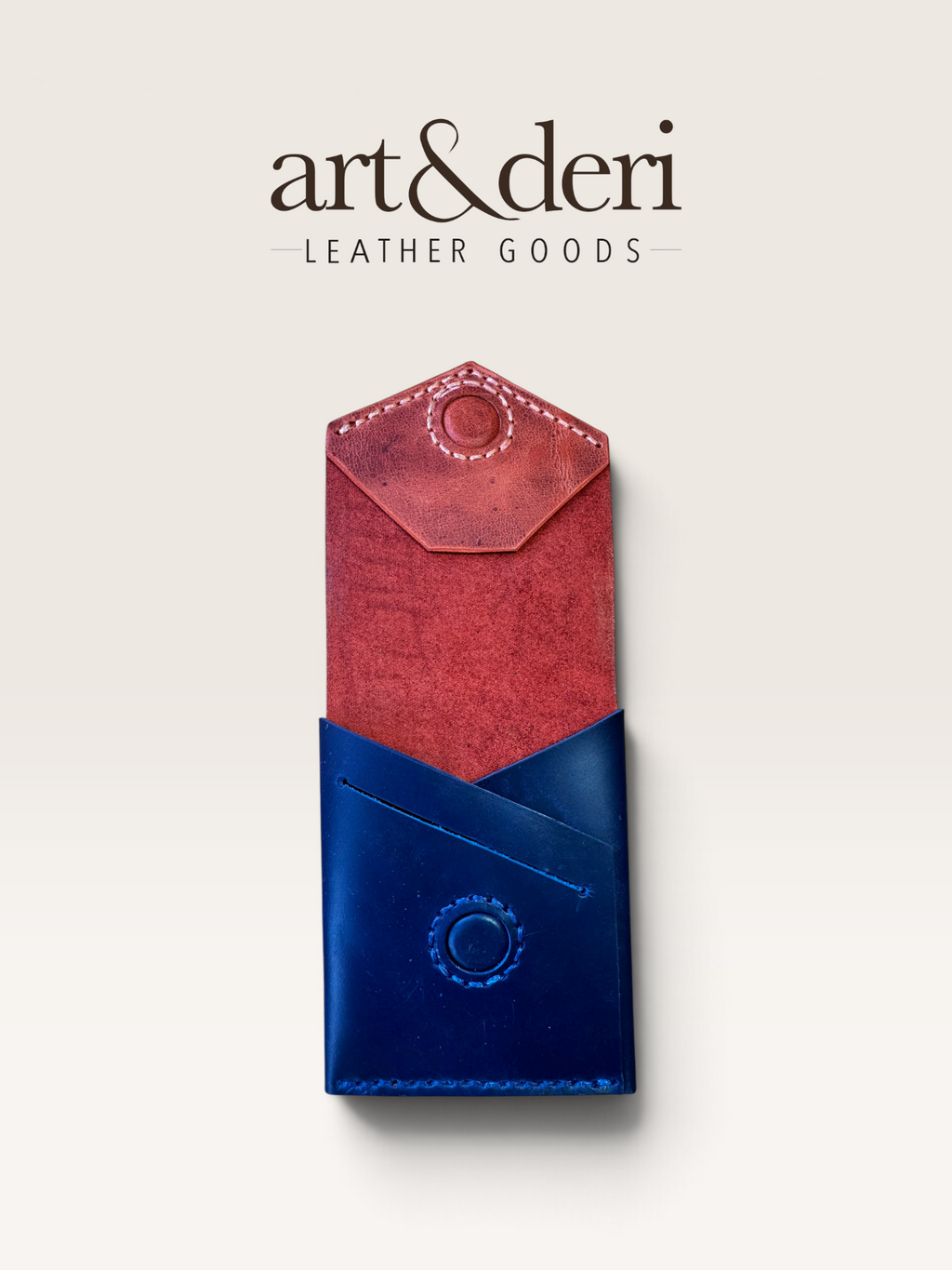 C Cüzdan | Minimalist Hakiki Deri Cüzdan | art&deri