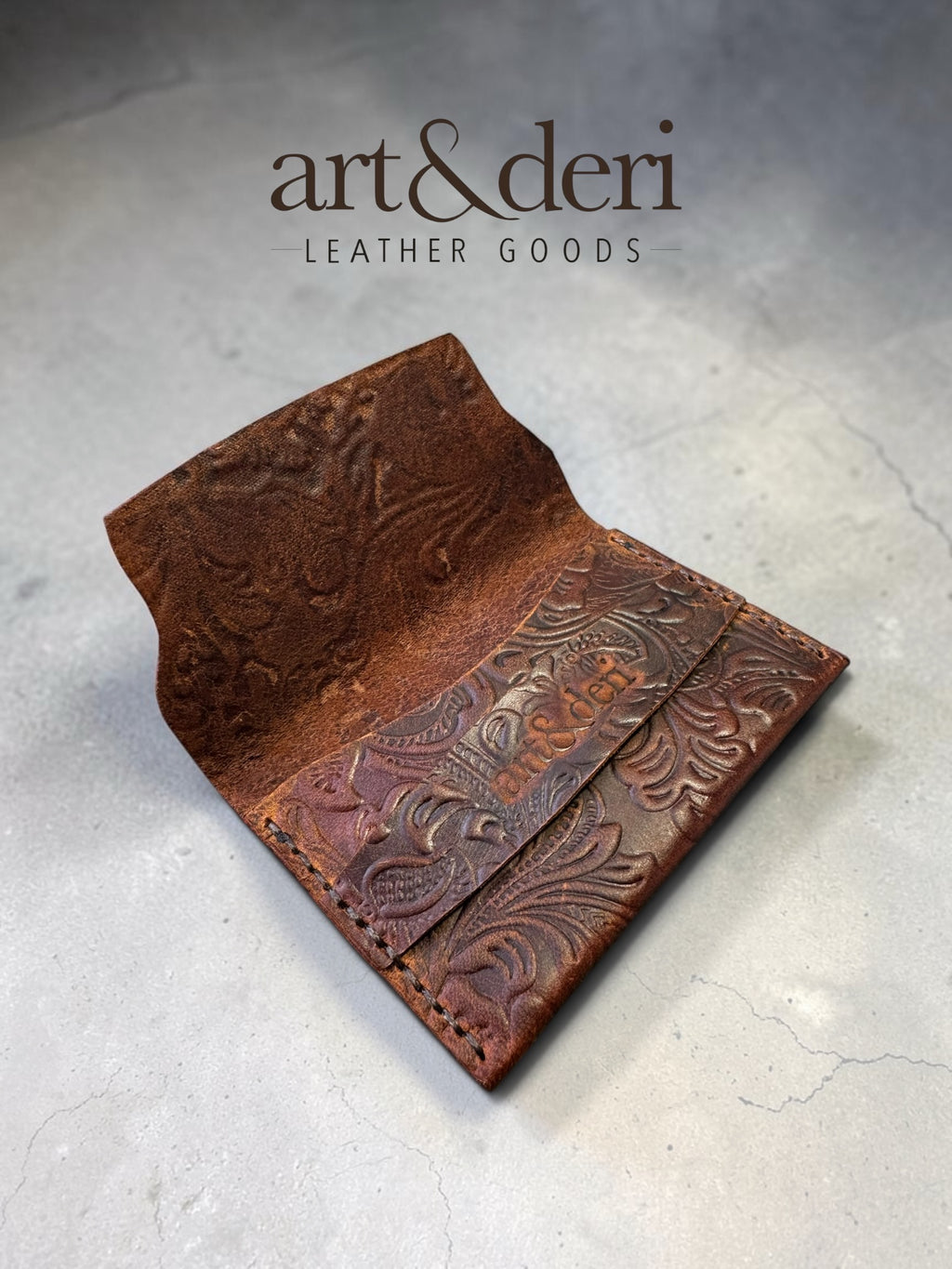 A Kart sahibi | El Yapımı Deri | art&deri