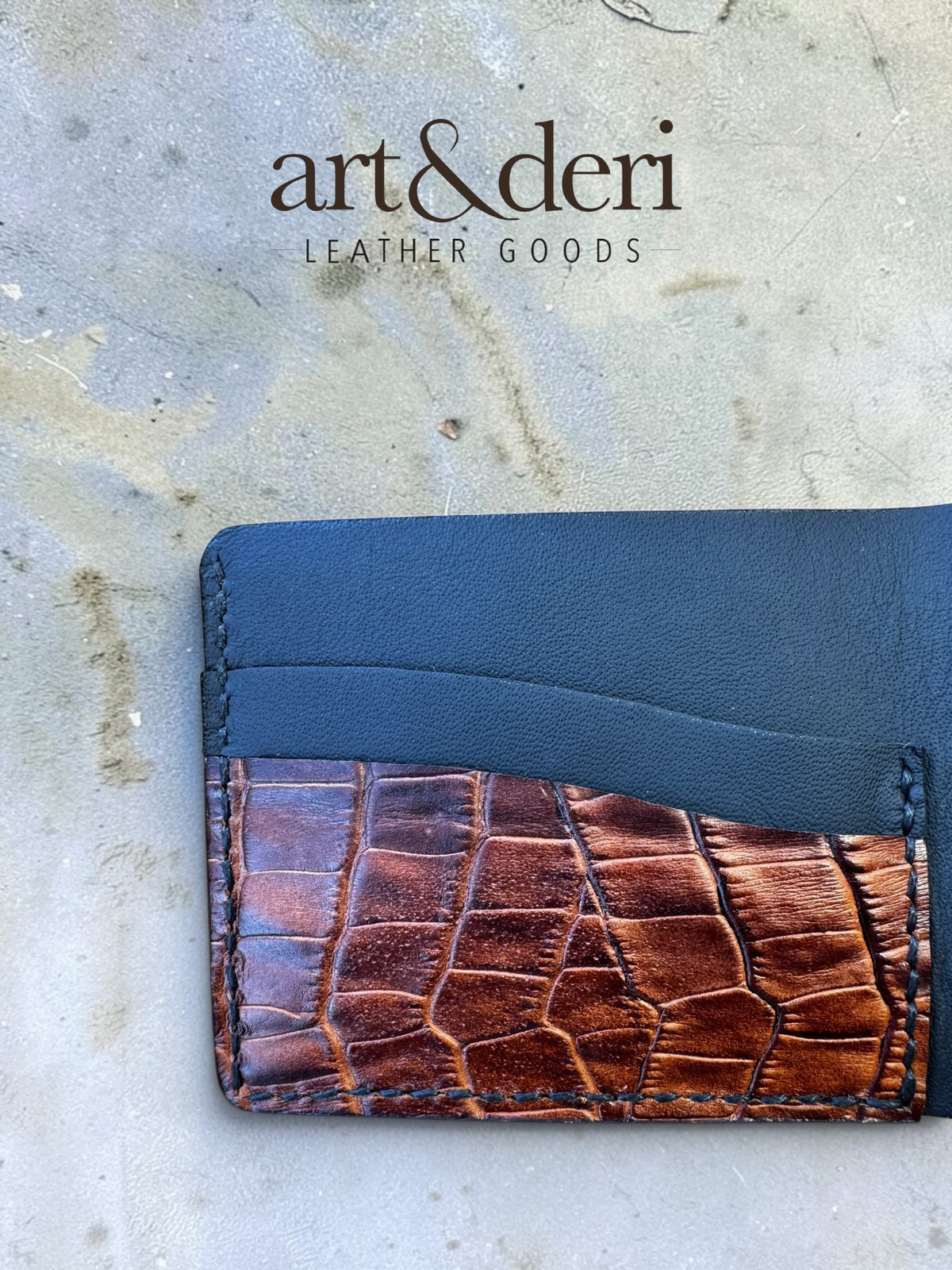 Klasik Cüzdan | Hakiki Deri Bifold Cüzdan | art&deri