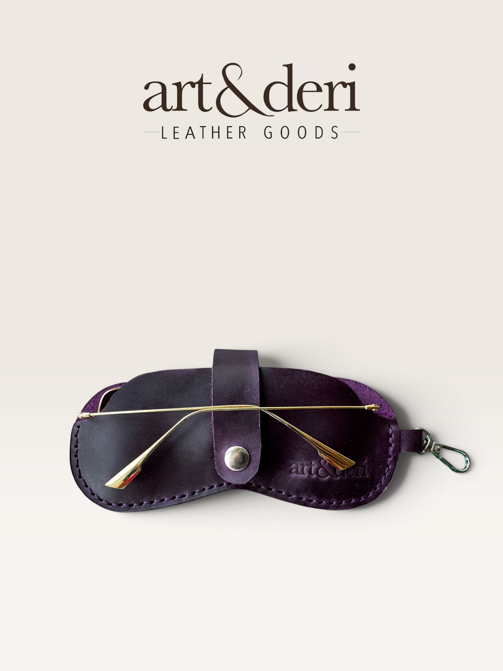 güneş gözlüğü kılıfı | El Yapımı Deri | art&deri