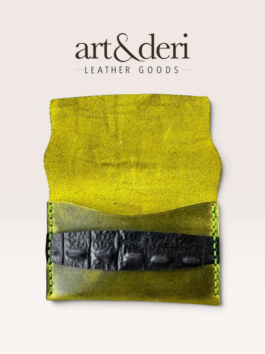 A Kart sahibi | El Yapımı Deri | art&deri