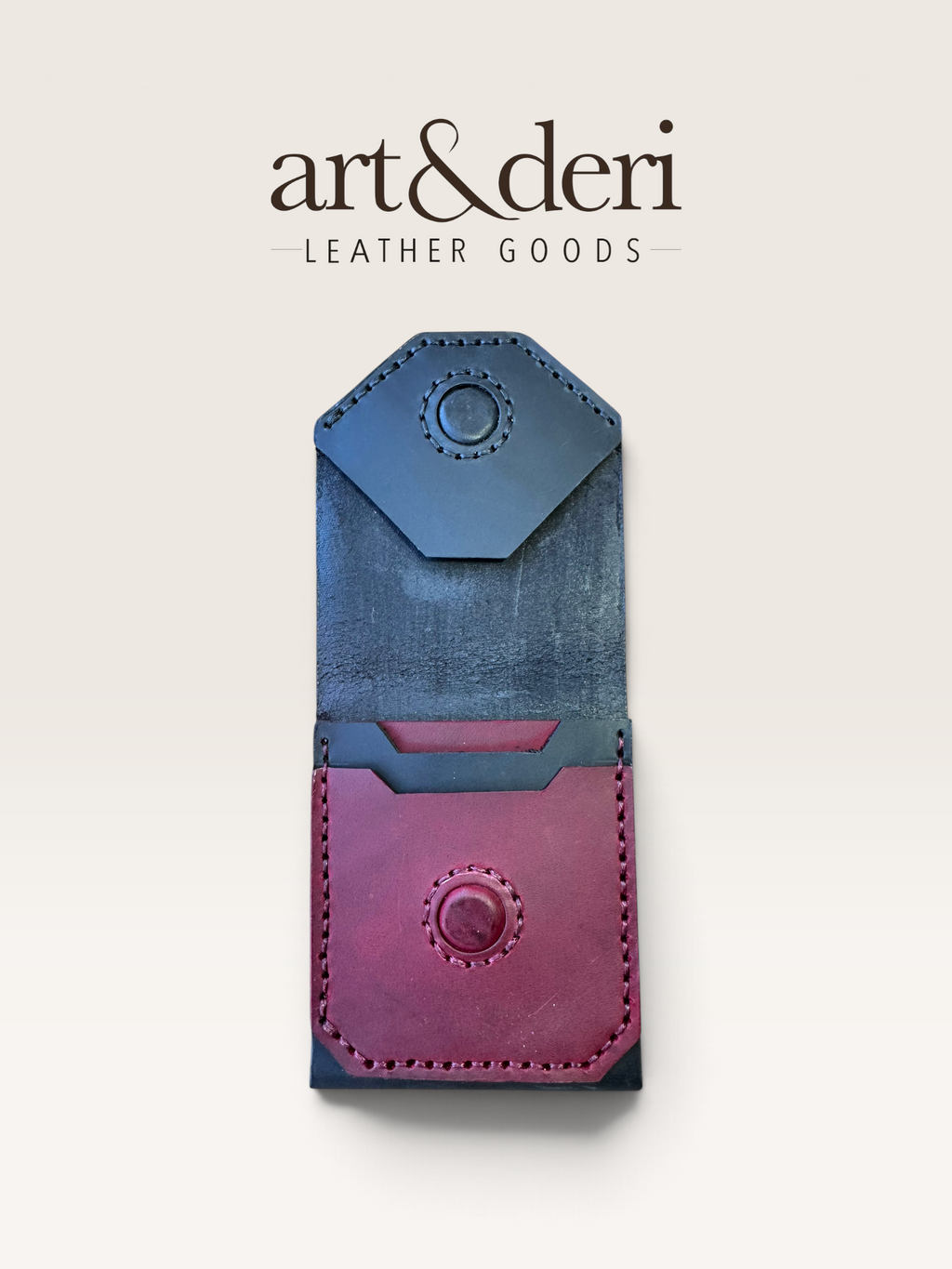 D Cüzdan | Hakiki Deri Minimalist Cüzdan | art&deri