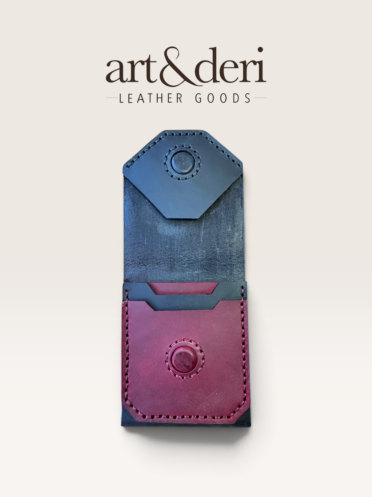 D Cüzdan | Hakiki Deri Minimalist Cüzdan | art&deri