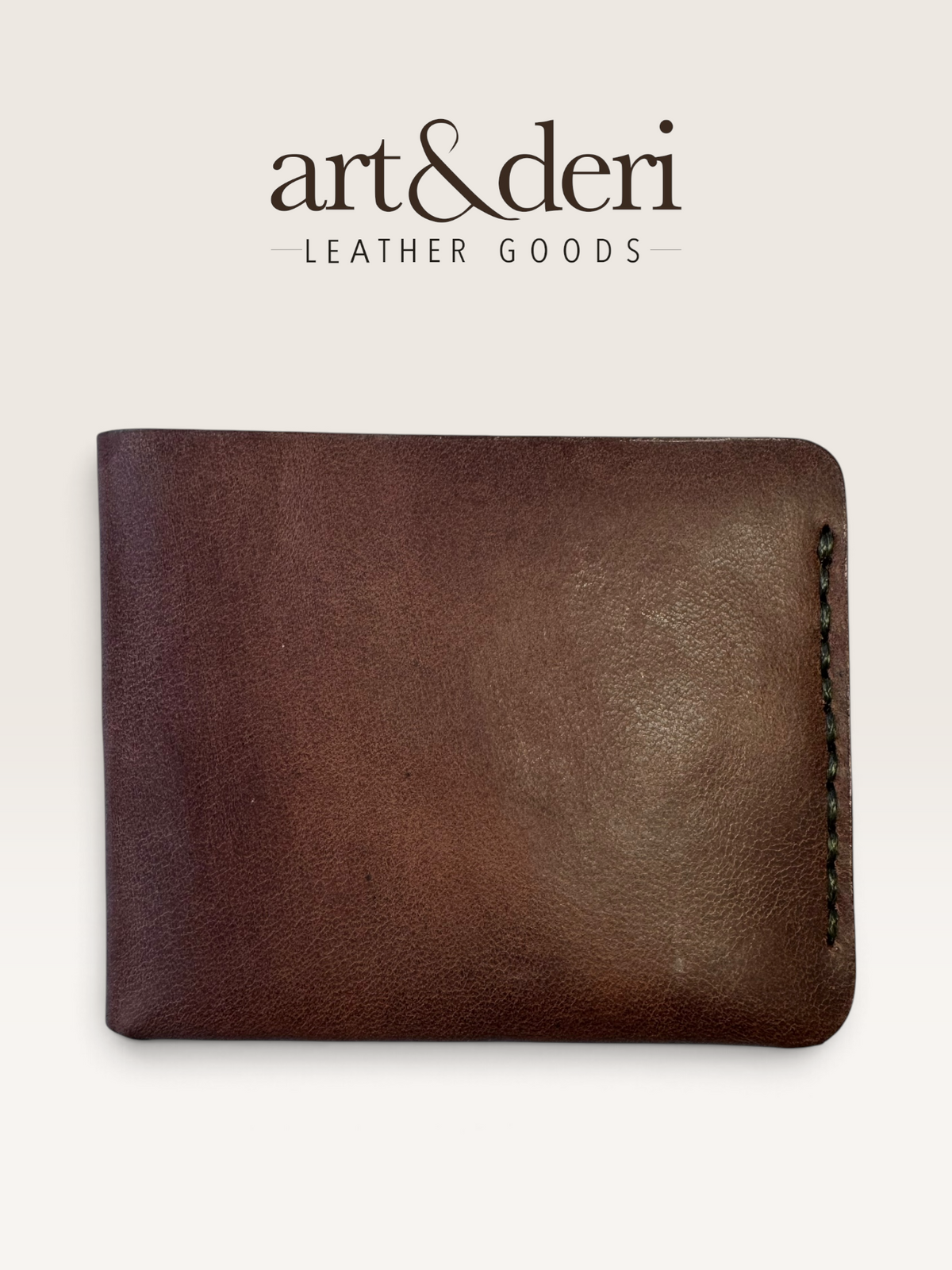 Cüzdan Rota | Hakiki Deri Bifold Cüzdan