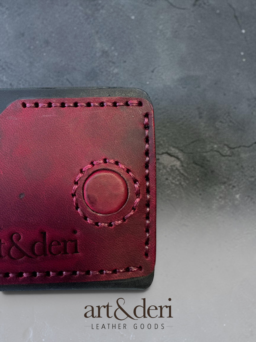 Cüzdan Rota | Hakiki Deri Bifold Cüzdan