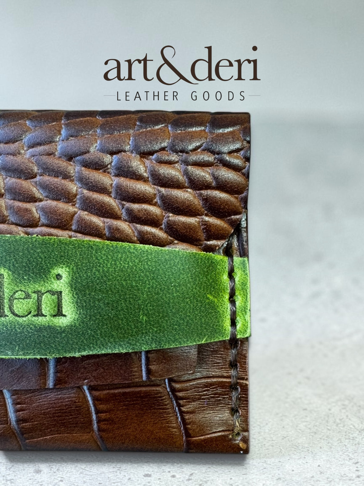 A Kart sahibi | El Yapımı Deri | art&deri