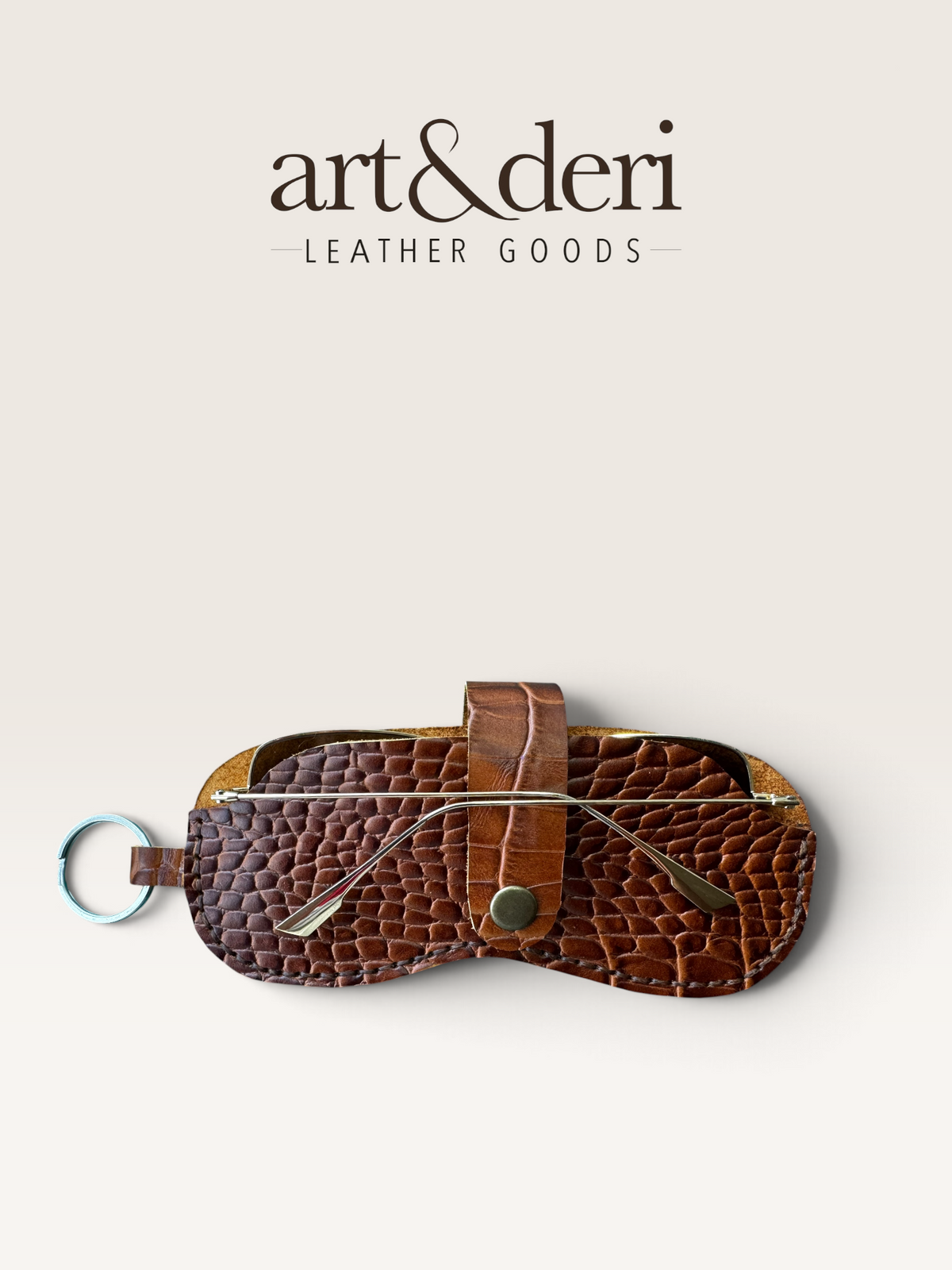 güneş gözlüğü kılıfı | El Yapımı Deri | art&deri