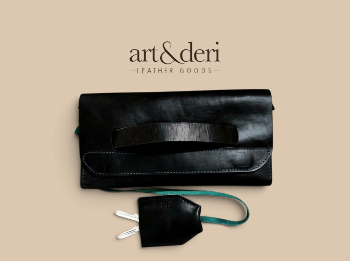 Clutch Çanta Rota | Hakiki Deri | art&deri