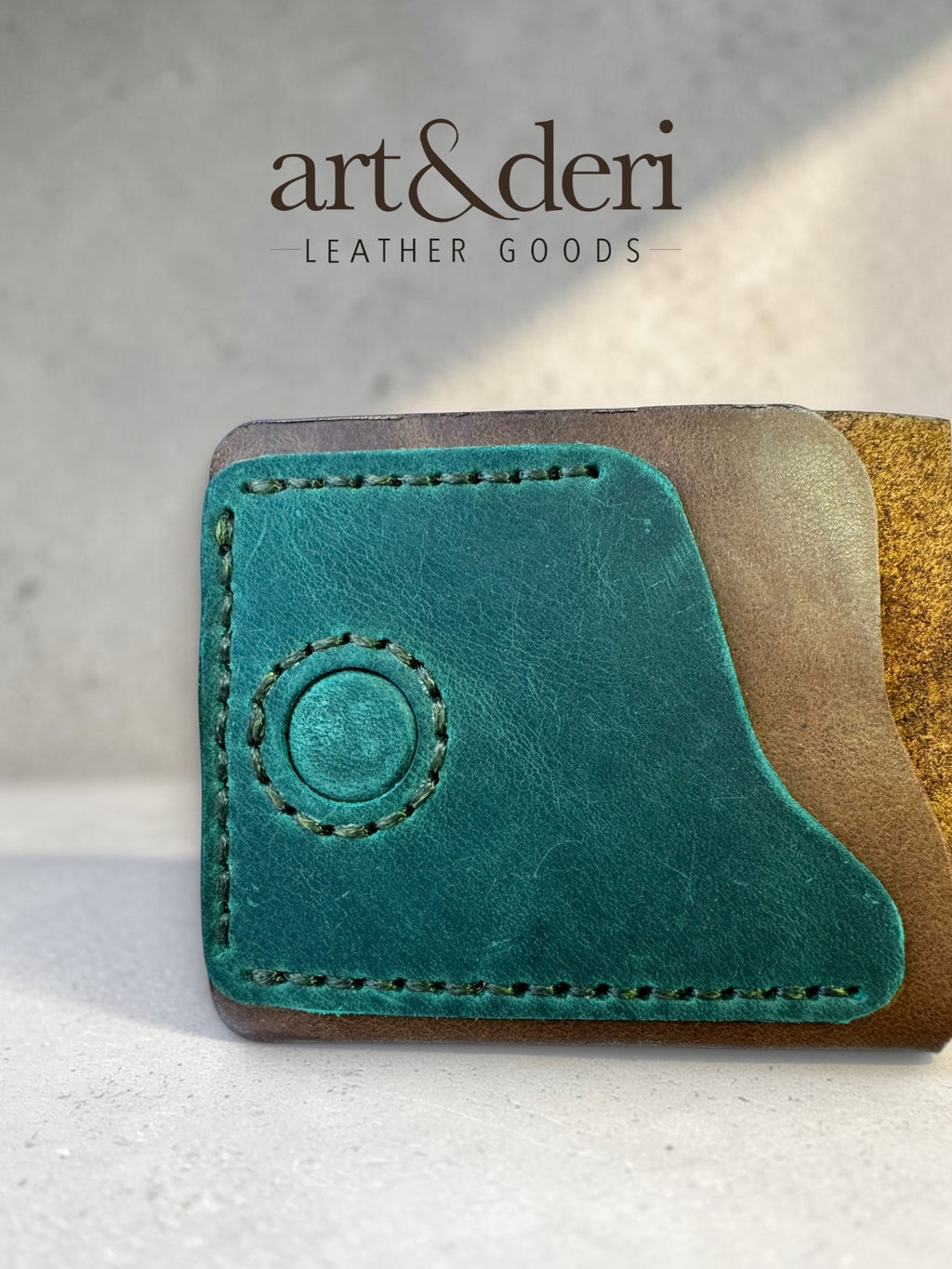 Cüzdan Rota | Hakiki Deri Bifold Cüzdan