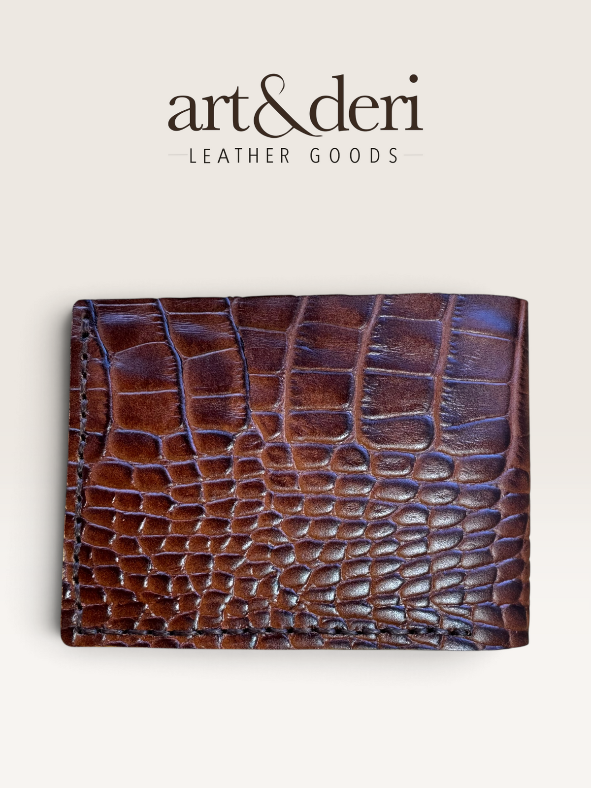 B Cüzdan | Hakiki Deri Bifold Cüzdan | art&deri