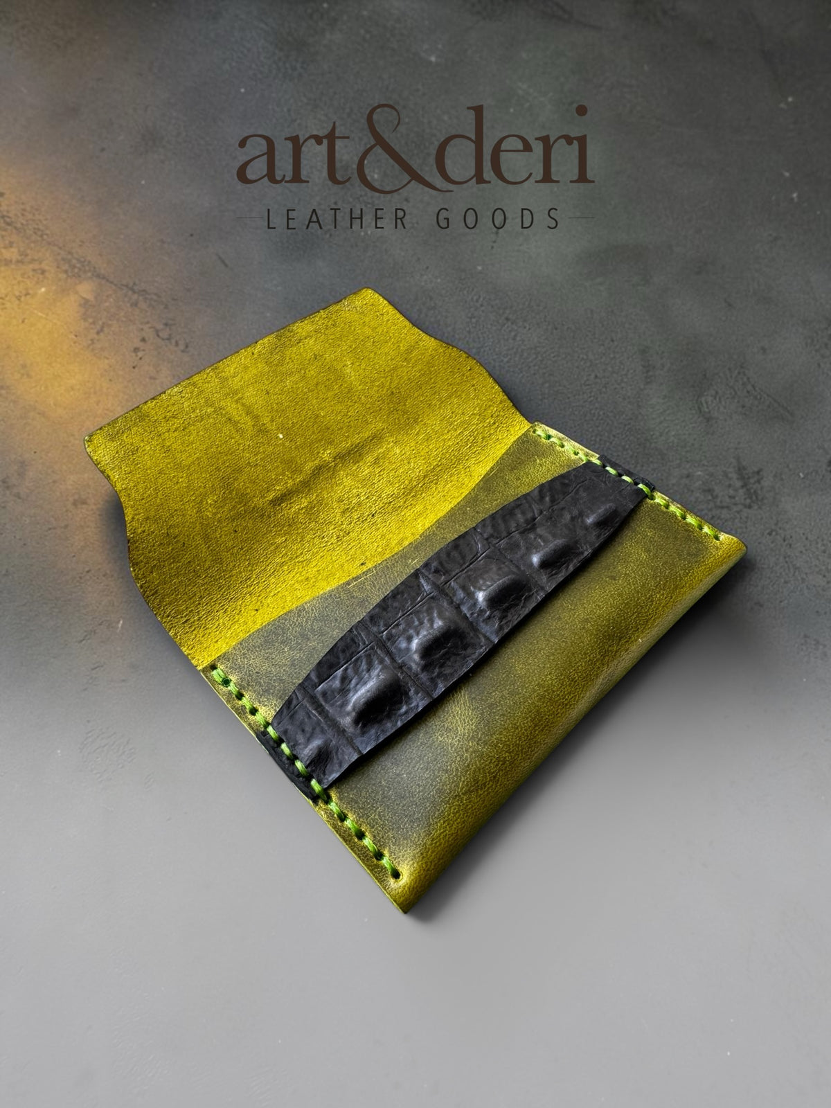 A Kart sahibi | El Yapımı Deri | art&deri