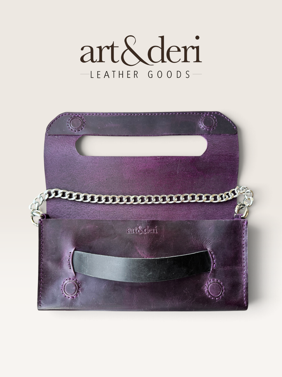 Clutch Çanta Rota | Hakiki Deri | art&deri