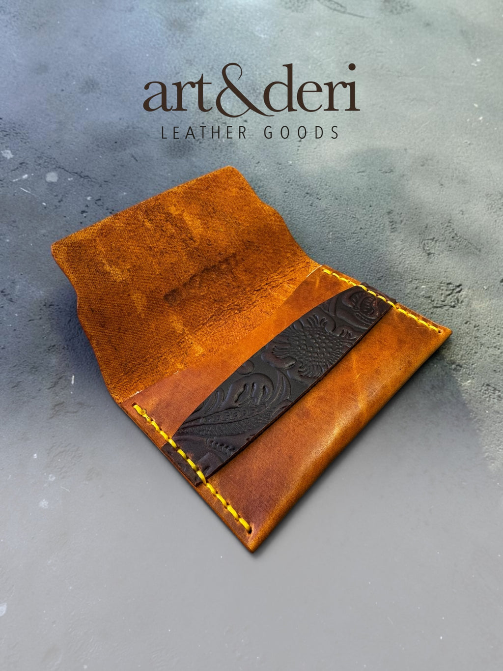 A Kart sahibi | El Yapımı Deri | art&deri